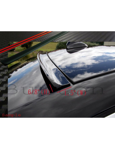 Spoiler de Techo Trasero JR2 Negro para BMW Serie 3 F30 F31 2013-2018