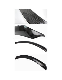 Alerón de Maletero Estilo V Cuztom Tuning para Mercedes W204 2008-2014 2