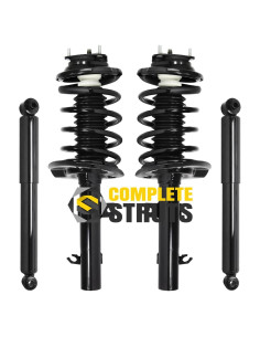 Conjunto de Estribos Completos Frontales y Amortiguadores Ford Focus 2006-2007