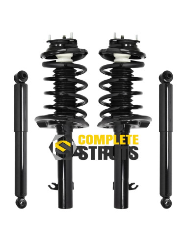 Conjunto de Estribos Completos Frontales y Amortiguadores Ford Focus 2006-2007