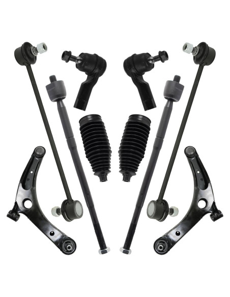 Kit de Dirección y Suspensión Delantera TRQ 10 Piezas PSA29061