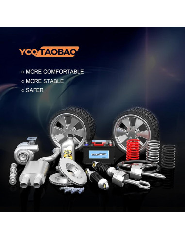 2x Brazo de Control Superior Frontal YCQTaoBao para Mitsubishi Montero