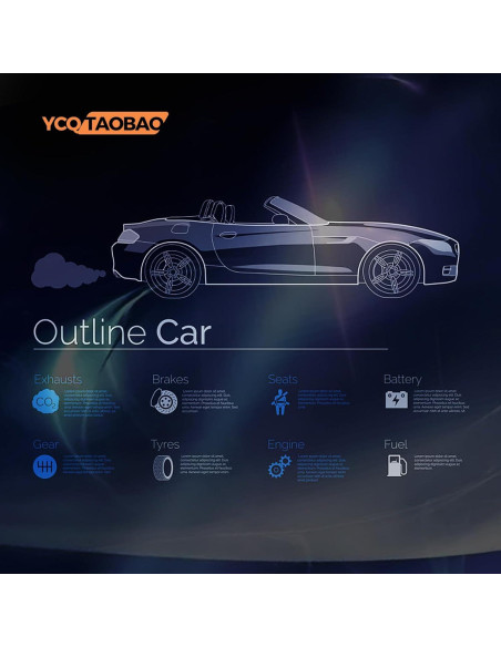 2x Brazo de Control Superior Frontal YCQTaoBao para Mitsubishi Montero