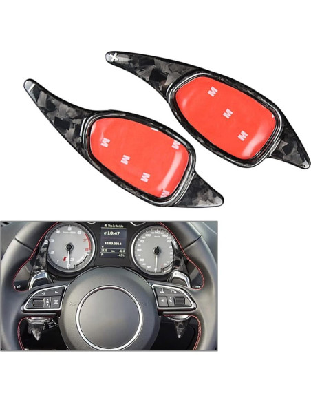 Extensión de Cambio de Palanca de Volante GZYF para Audi 2014-2019