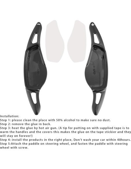 Extensiones de Cambio de Palanca de Volante MAD HORNETS para BMW