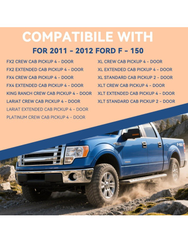 Kit Turboalimentador KALANBAY para Ford F-150 2011-2012 3.5L