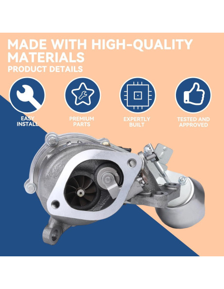 Kit Turboalimentador KALANBAY para Ford F-150 2011-2012 3.5L