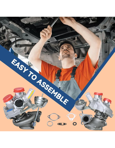 Kit Turboalimentador KALANBAY para Ford F-150 2011-2012 3.5L