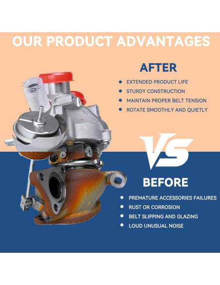 Kit Turboalimentador KALANBAY para Ford F-150 2011-2012 3.5L