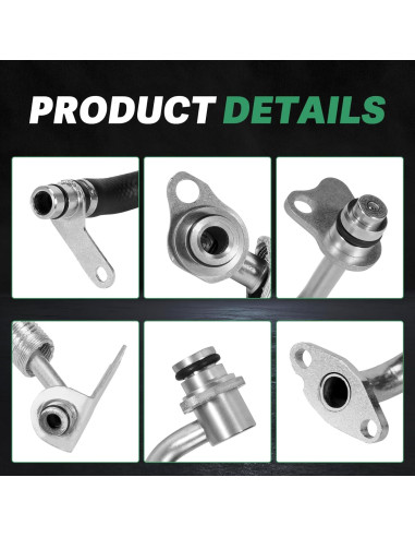 Kit de Refrigerante Turbo BMW N20 N26 4PCS con Sellos