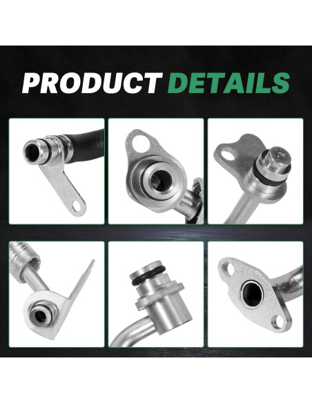 Kit de Refrigerante Turbo BMW N20 N26 4PCS con Sellos