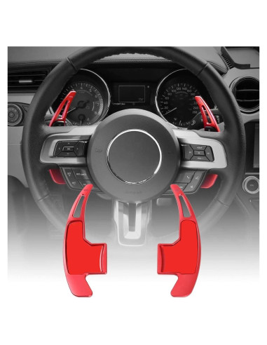 Cubierta de Trim para Palanca de Cambio Voodonala Rojo Ford Mustang 2015+