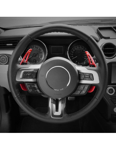Cubierta de Trim para Palanca de Cambio Voodonala Rojo Ford Mustang 2015+