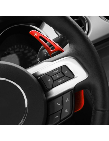 Cubierta de Trim para Palanca de Cambio Voodonala Rojo Ford Mustang 2015+