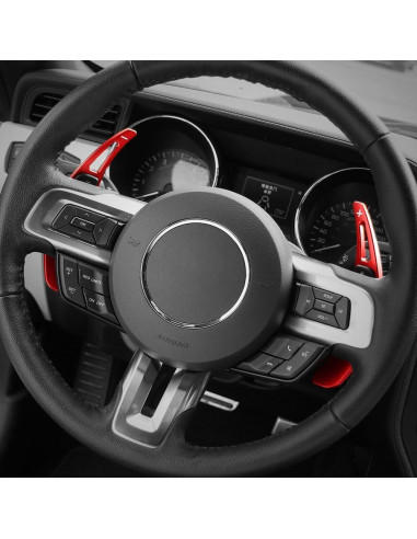 Cubierta de Trim para Palanca de Cambio Voodonala Rojo Ford Mustang 2015+