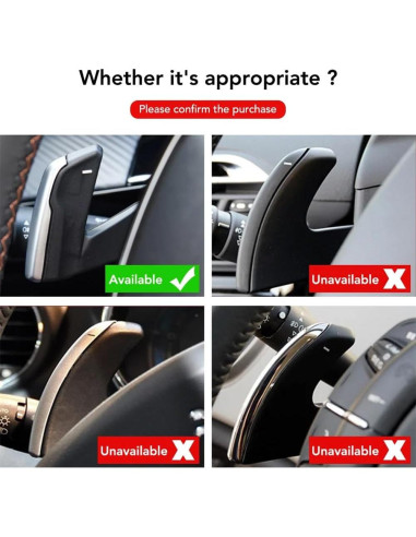 Cubierta de palanca de cambio Liru ABS para Peugeot 2008 3008 5008