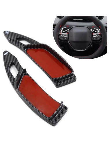 Cubierta de palanca de cambio Liru ABS para Peugeot 2008 3008 5008