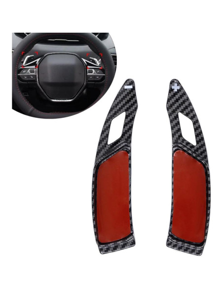 Cubierta de palanca de cambio Liru ABS para Peugeot 2008 3008 5008