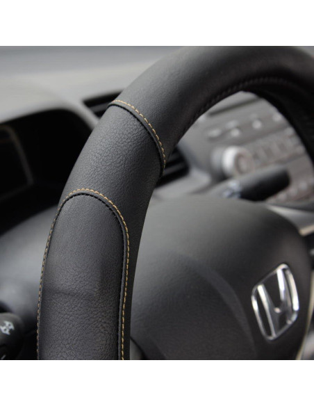 Cubierta de Volante Ergonómica Motor Trend 34.3-36.8 cm