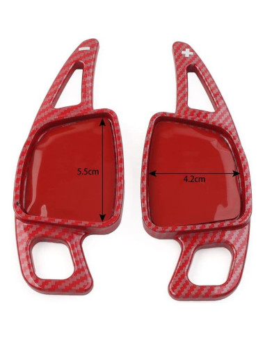 Extensión Palanca de Cambio Volante Audi A3 A4 S4 2021+ Aluminio