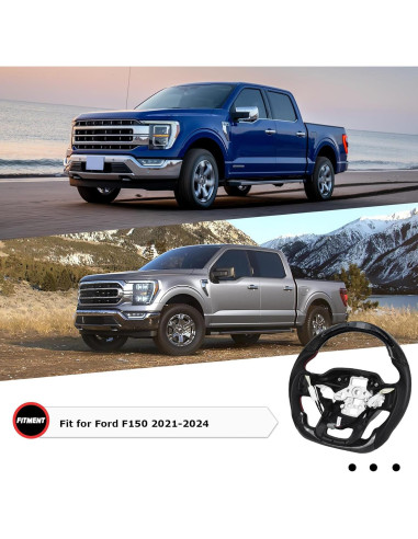 Volante de Carbono Loschen RSW1010 para F150 Raptor 2021-2024