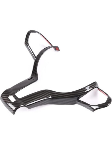 Cubierta de Botón Volante TINKI para BMW F20-F39 Fibra Carbono