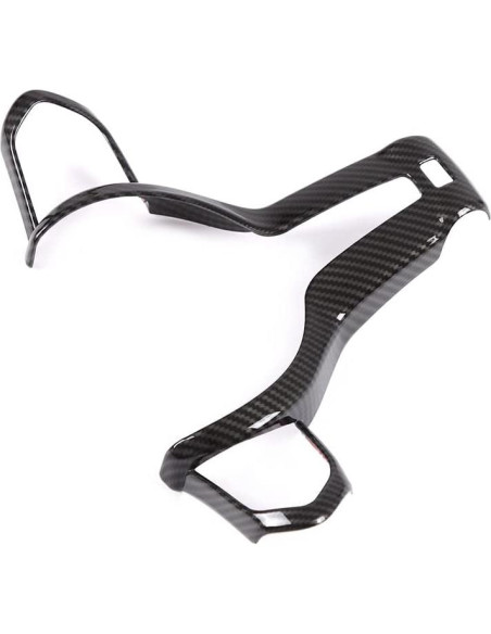 Cubierta de Botón Volante TINKI para BMW F20-F39 Fibra Carbono