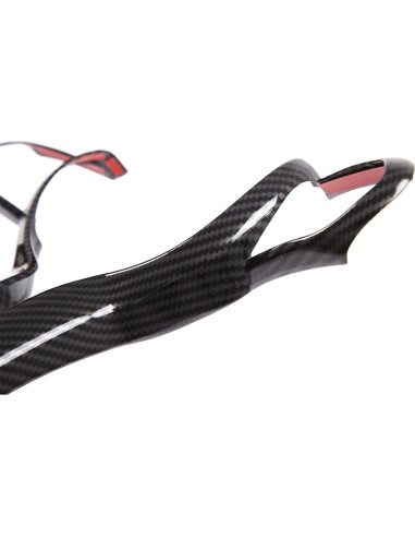 Cubierta de Botón Volante TINKI para BMW F20-F39 Fibra Carbono