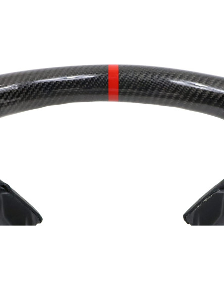 Volante IKON MOTORSPORTS Fibra de Carbono Honda Civic 2016-2021