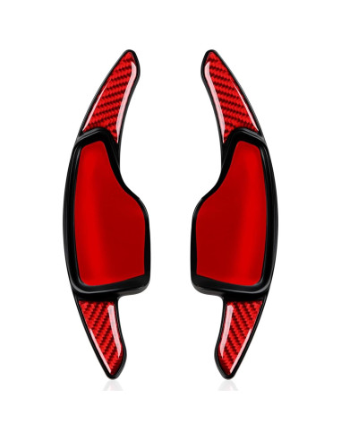 Cubierta de Trim Palanca de Cambio YDMYL Rojo para Chevrolet Camaro 2016-2023/Corvette C7 2014-2019