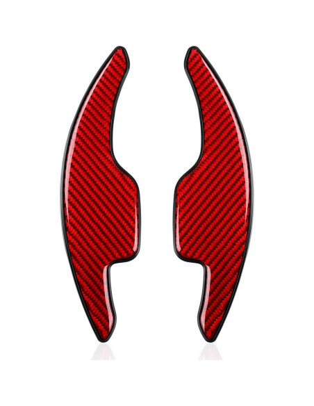 Cubierta de Trim Palanca de Cambio YDMYL Rojo para Chevrolet Camaro 2016-2023/Corvette C7 2014-2019