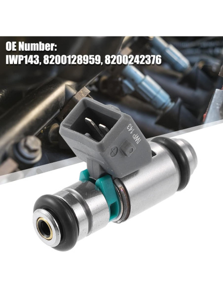 Inyector de Combustible X AUTOHAUX IWP143 para Renault 4 Pcs