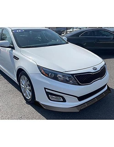 Kit Labio Spoiler Frontal y Extensiones Difusor Kia Optima 2014-2015