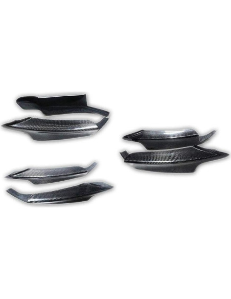 Divisor de Parachoques Frontal BMW F30 2012-2016 Fibra de Carbono