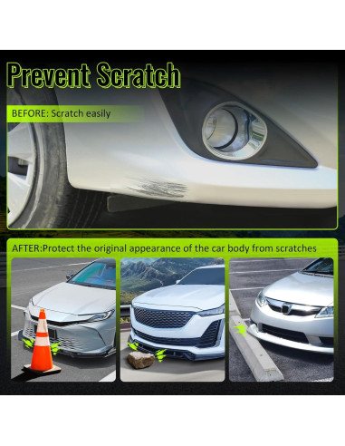 Labio Parachoques Frontal HYPER GLORY para BMW E30 1884-1992