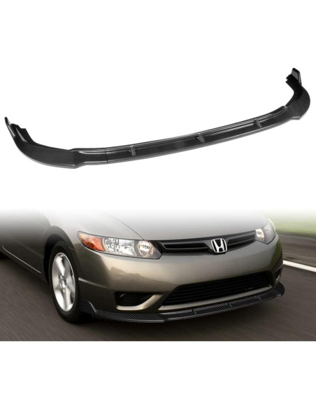 Lip de Parachoques Delantero W-POWER para Honda Civic 2006-2008