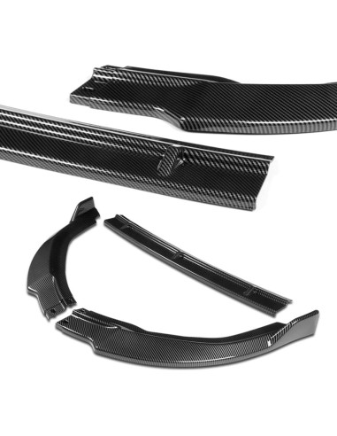 Lip de Parachoques Delantero W-POWER para Honda Civic 2006-2008