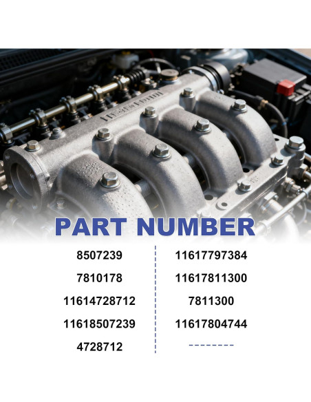 Colector de Admisión UnayKolb para BMW 2.0D N47 E83 E60