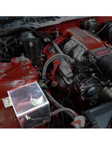 Tanque de Expansión de Refrigerante Rev9 Aluminio Chevy Camaro 82-92