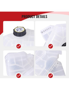 Depósito de Expansión Refrigerante TOPAZ BE8Z-8A080-A Ford Fiesta 11-17 2
