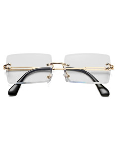 Gafas de sol rectangulares UV400 para hombres y mujeres