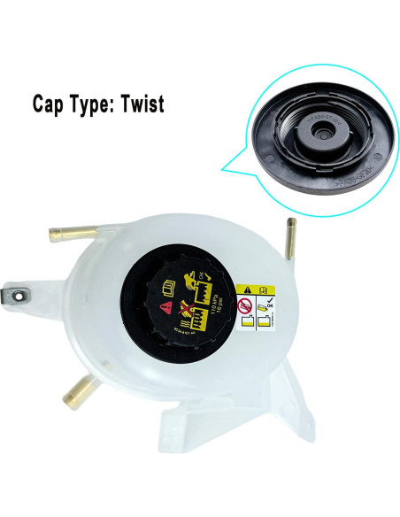 Tanque de Refrigerante PPNZQAUT 603-091 para Ford y Mazda