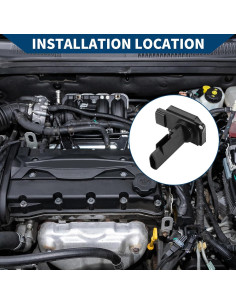 Medidor de Flujo de Aire Masivo Hihaha 1525A014 para Mitsubishi 2