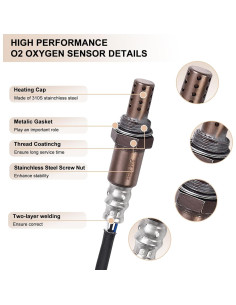 Sensor de Oxígeno Downstream BLPextrm para Honda y Acura 2