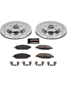 Kit de frenos Power Stop K6496 Delantero Z23 para QX60, Murano, Pathfinder 2