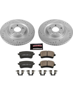 Kit de Freno Power Stop Z23 Trasero con Discos Perforados 2