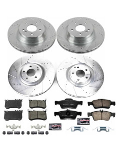 Kit de Frenos Power Stop K6885 Z23 para Mercedes-Benz CLS550 2012-2018 2