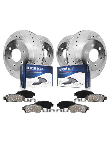 Kit de frenos 8 piezas Detroit Axle para Ford Ranger 2019-2022