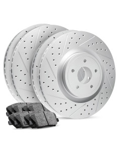 Kit de Frenos Delantero y Trasero R1 Concepts para Suzuki SX4 2007-2013