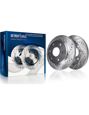 Kit de frenos 8 piezas Detroit Axle para Ford Ranger 2019-2022